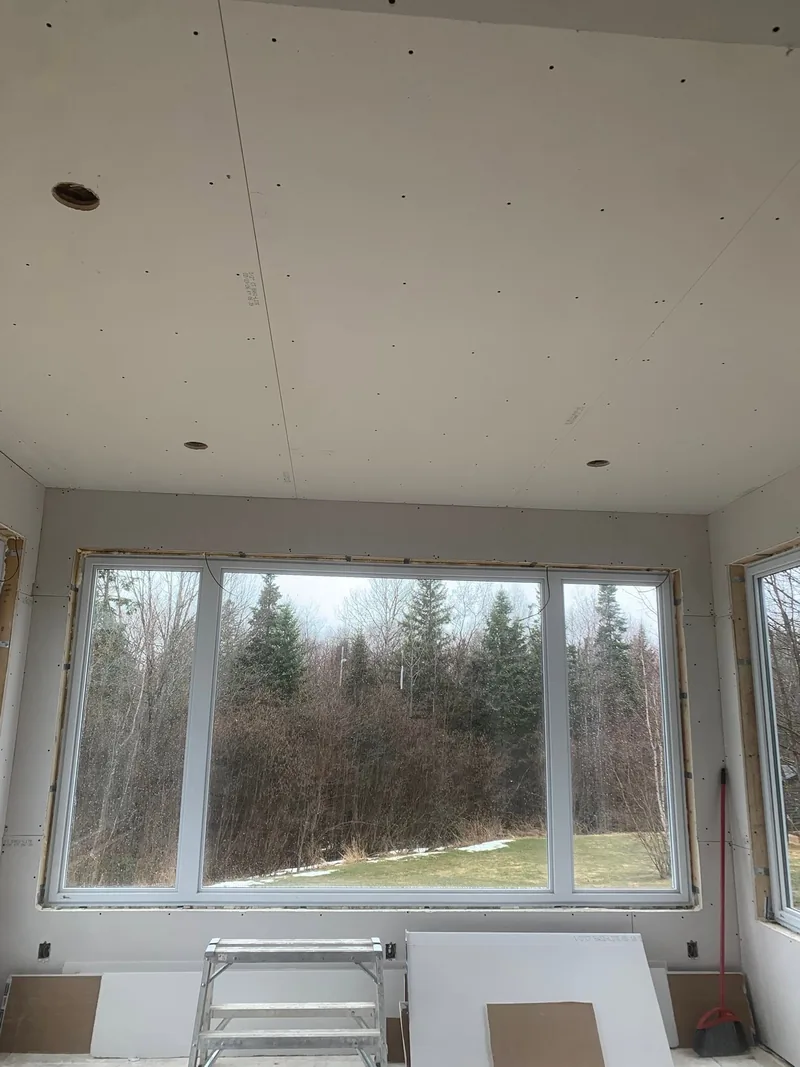 New build, main floor ready for paint